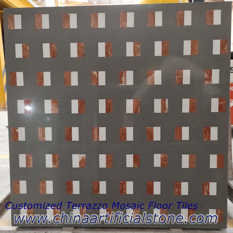 Customized Terrazzo Mosaics Flooring Tiles