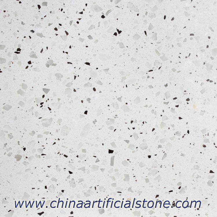 시멘트 기반의 흰색 테라 초 바닥 타일 